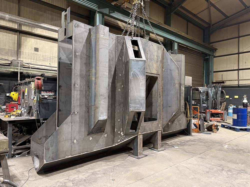 Large Automatic Shot Blast Machine Build